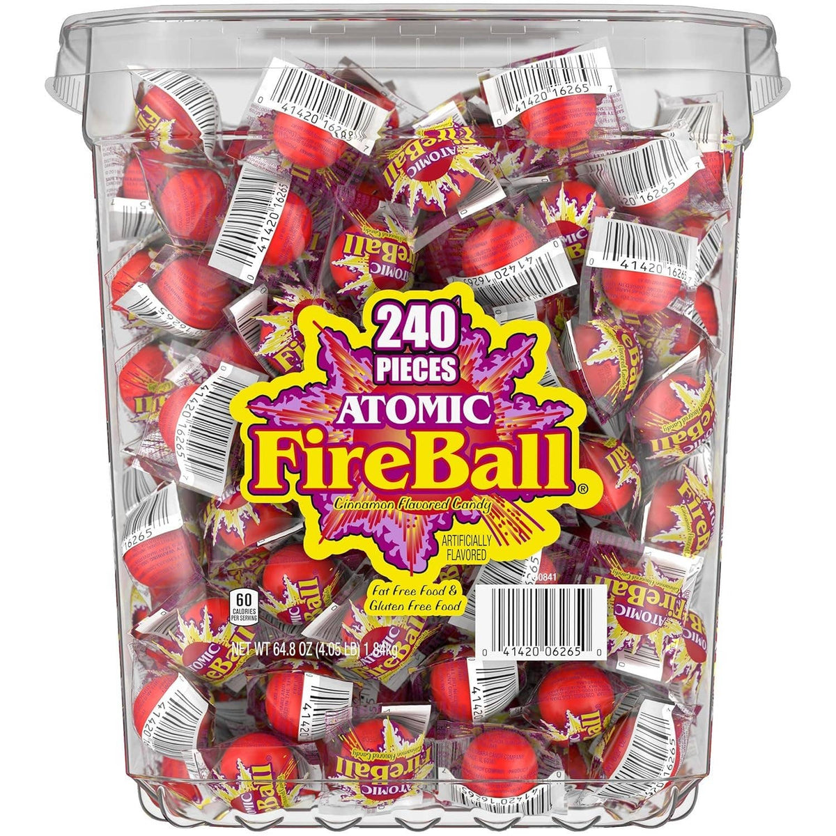 Single Atomic Fireball Cinnamon Candy – Bench Pressed Letterpress