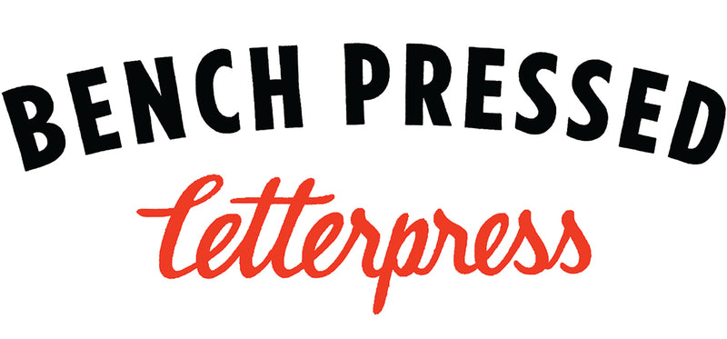 Bench Pressed is a letterpress design & printing company in Minneapolis, Minnesota Founded in 2012, we have since expanded our letterpress studio space to house a gift shop & stationery store open to the public 7 days a week. We design, print and package Bench Pressed cards & letterpress products in south Minneapolis.