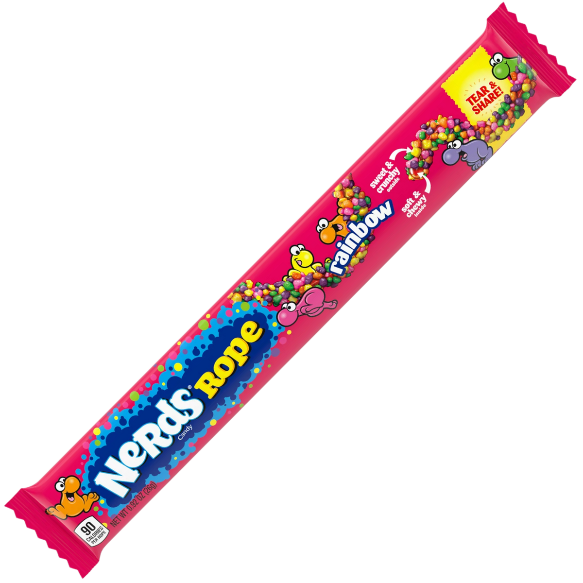 Nerds Rope Cartons Nerds Rope Rainbow – Bench Pressed Letterpress